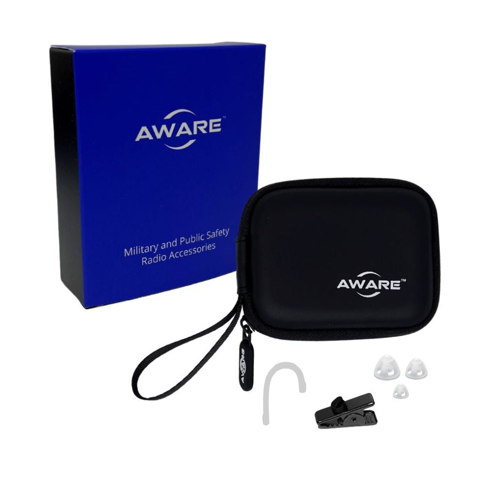 AWARE Covert Earpiece, Clear